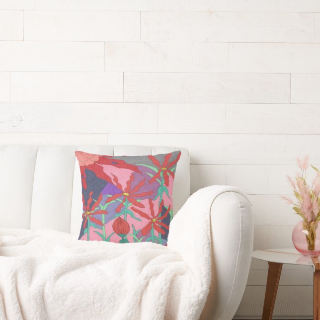 Almofada Jardins de Verão à Noite (Sofá)