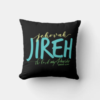 Almofada Jehovah Jireh Christian Décor, Jireh