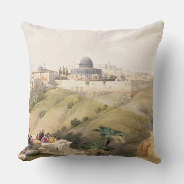 Almofada Jerusalem, o 9 de abril de 1839, chapeia 16 do (Frente)