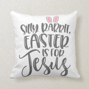Almofada Jesus Amor Páscoa De Coelho Bobo É Para Jesus