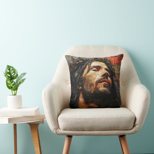 Almofada Jesus Cristo Moderno (Cadeira)