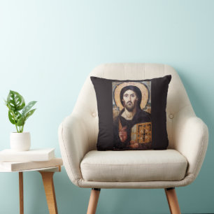 Almofada Jesus Cristo Pantokrator l Ortodoxo Christian
