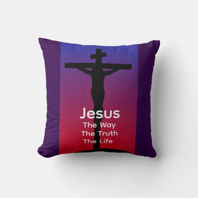 Almofada Jesus é o caminho (Frente)