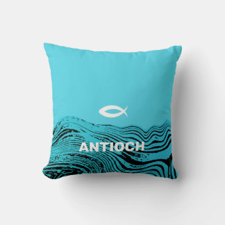 Almofada Jesus Fish Wavy Watts