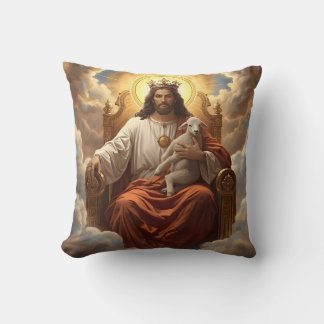 Almofada Jesus In the kingdom of Heaven Throw pillow