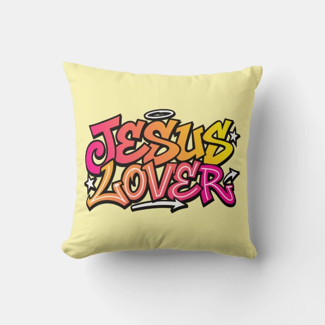 Almofada Jesus Lover (Frente)