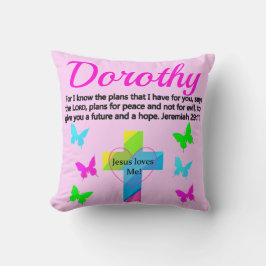 ALMOFADA JESUS ME AMA JEREMIAH 29:11 PERSONALIZADO