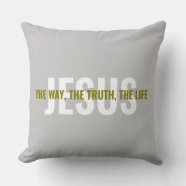 Almofada Jesus: O Caminho, A Verdade, E A Vida