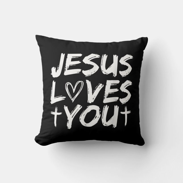 Almofada Jesus te ama (Frente)