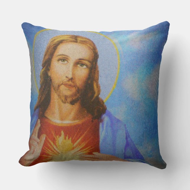 Almofada Jesus travesseiro (Frente)