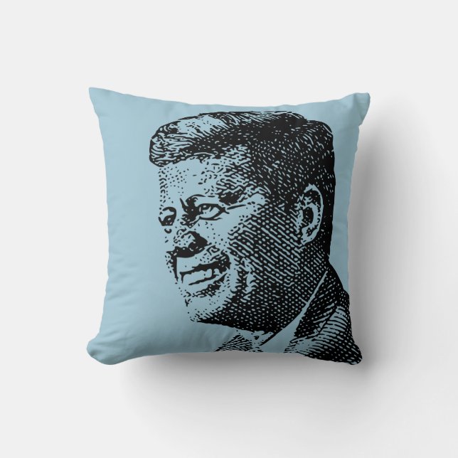 Almofada JFK - Travesseiro decorativo (Frente)