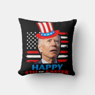 Almofada Joe Biden Funn 4 De Julho Feliz 4 De Julho Con Pás
