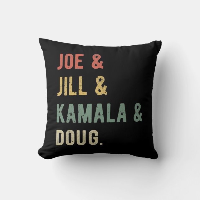 Almofada Joe & Jill & Kamala & Doug I (Frente)