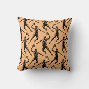 Almofada Jogador de basquete Slam Dunk Dark Design