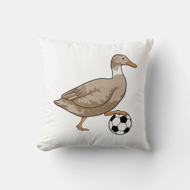 Almofada Jogador de futebol do Duck (Frente)