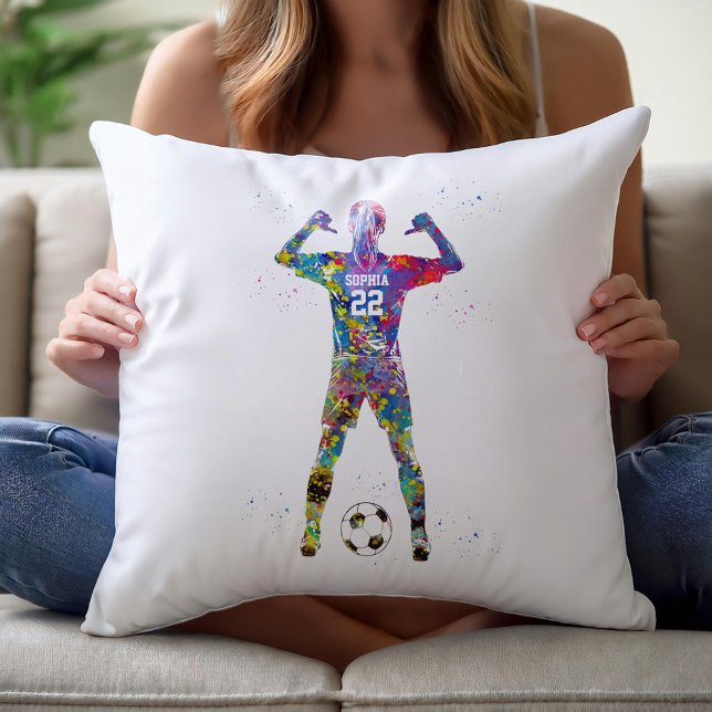 Almofada Jogadora de Futebol (Criador carregado)