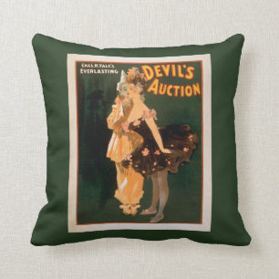Almofada Jogo do leilão do diabo eterno de Yale