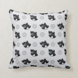 Almofada Jogo preto de cocker spaniel