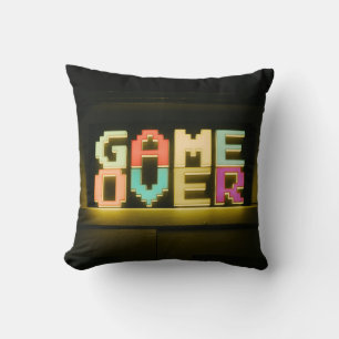 Almofada Jogo Sobre As Artes De Pixel Simples E Bonitas De 