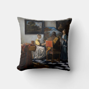 Almofada Johannes Vermeer - O concerto
