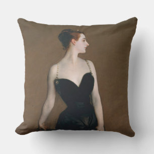 Almofada John Singer Sargent Madame X Retrato Clássico