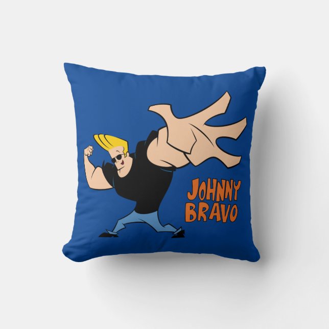 Almofada Johnny Bravo Iconic Pose (Frente)