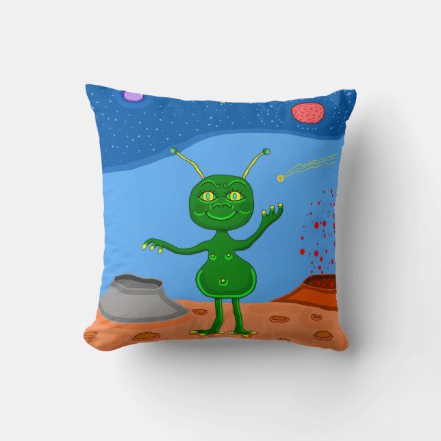 Almofada Jolly, a Alienígena (Frente)