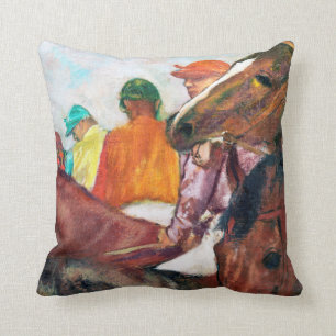 Almofada Jóquei e Cavalo, Edgar Degas