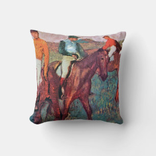 Almofada Jóquei e Cavalo, Edgar Degas