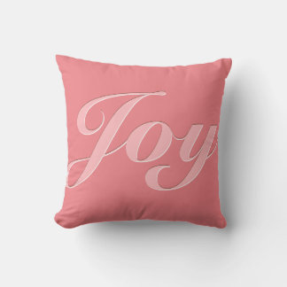 Almofada Joy em rosa