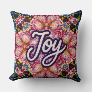 Almofada Joy Kaleidoscope Floral Pillow