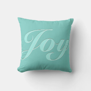 Almofada Joy no Azul-Teal Claro