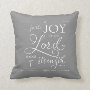 Almofada Joy of the Lord - Nehemiah 8:10