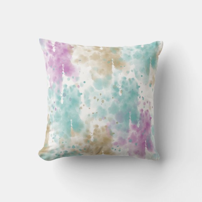 Almofada Joy Rises do Abstrato da Alma (Frente)