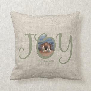 Almofada JOY to the World Natividade