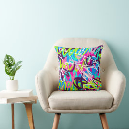 Almofada Joyful Colors Modern Abstrato