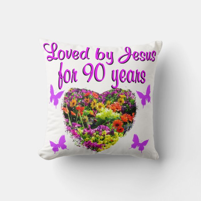 ALMOFADA JOYOUS 90 ANOS (Frente)