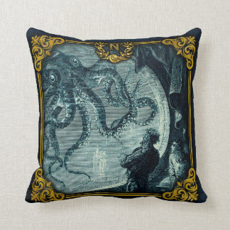 Almofada Jules Verne 20000 Leagues Travesseiro decorativo 2
