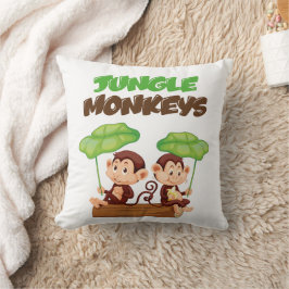 ALMOFADA JUNGLE MONKEYS
