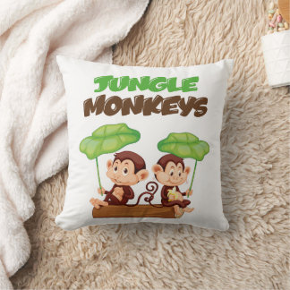 ALMOFADA JUNGLE MONKEYS