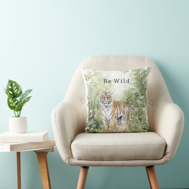 Almofada Jungle Tiger Birthday (Cadeira)