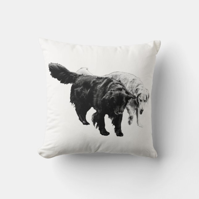 Almofada Juntos Através Da Queda (Frente)