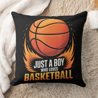 Almofada Just A Boy Who Loves Basketball