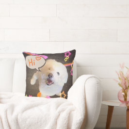 Almofada Just Saying "Hi"