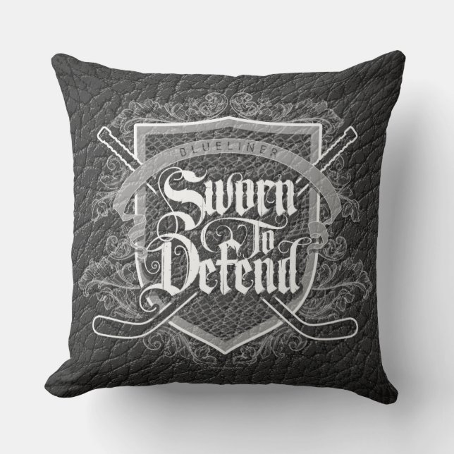 Almofada Justo Para Defender (Defensor De Hóquei) (Frente)