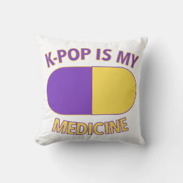 Almofada K-Pop é meu Travesseiro de Medicina