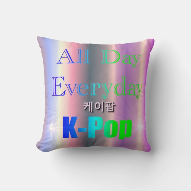 Almofada K-Pop Todo Dia Todos os Dias (Frente)