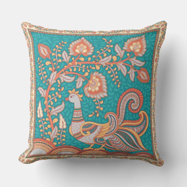Almofada Kalamkari (Frente)