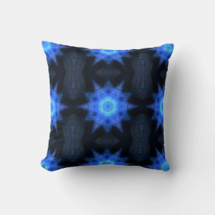 Almofada Kaleidoscópio Estrela Azul
