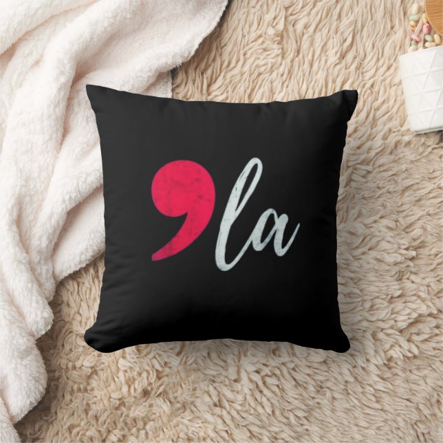 Almofada Kamala Harris 2024 Presidente Comma La Funny (Cobertor)